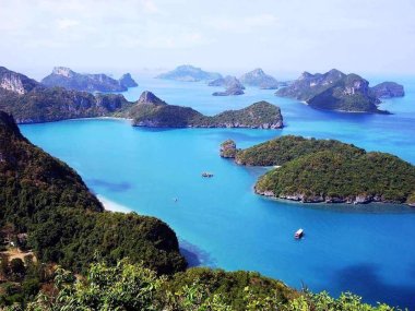Parc marin d'Ang Thong en bateau et kayak depuis Samui