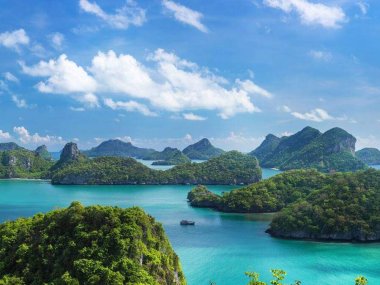 Parc marin d'Ang Thong en bateau et kayak depuis Samui