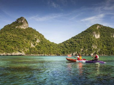 Parc marin d'Ang Thong en bateau et kayak depuis Samui