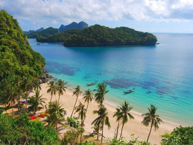 Parc marin d'Ang Thong en bateau et kayak depuis Samui