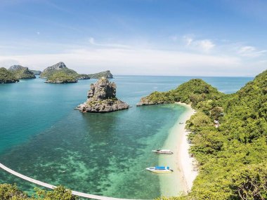 Parc marin d'Ang Thong en bateau et kayak depuis Samui