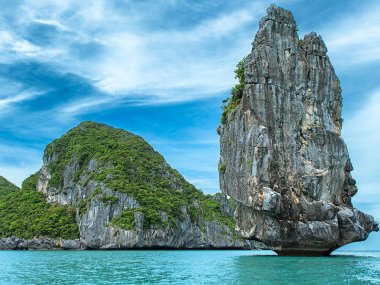 Parc marin d'Ang Thong en bateau et kayak depuis Samui