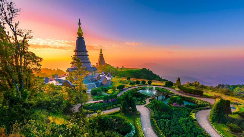 1 jour Doi Inthanon et sentier de Kew Mae Pan trail – groupe
