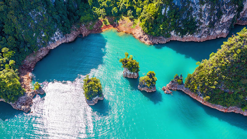 Excursion sur le lac de Khao Sok