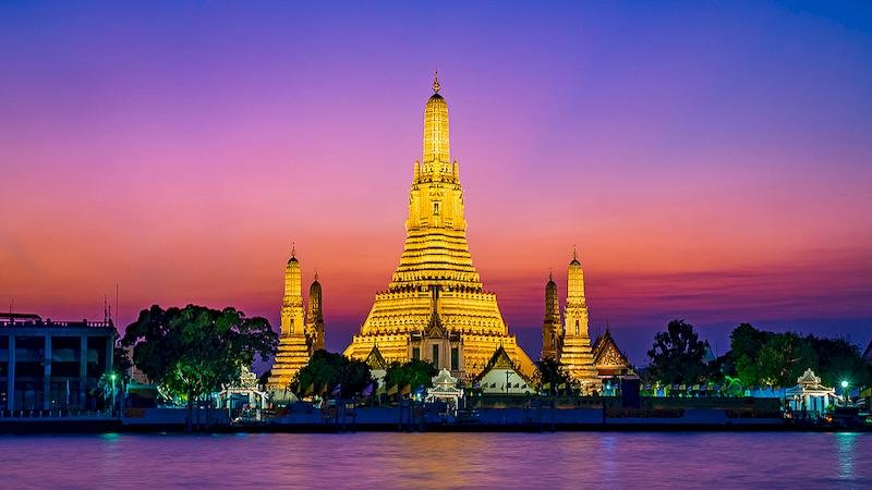 Bangkok : Khlongs de Thonburi & Wat Arun