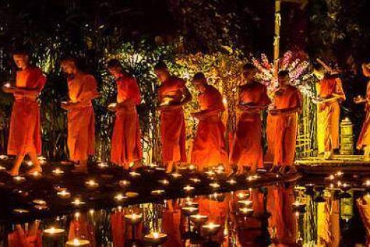 Makha Bucha: pas d'alcool ce jeudi 1er mars en Thailande et cérémonie aux chandelles