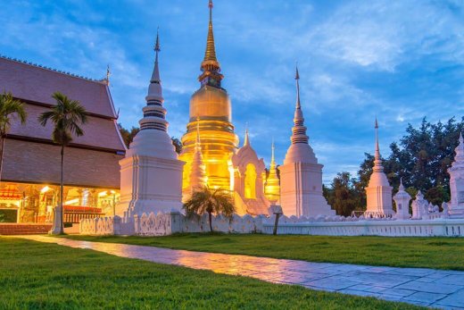 Temple Wat Suan Dok a Chiang Mai