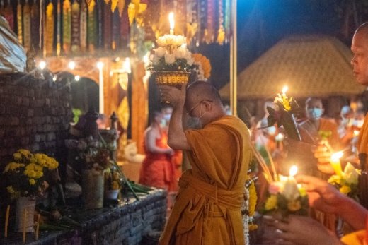 6 mars 2023: Célébration du jour de Makha bucha