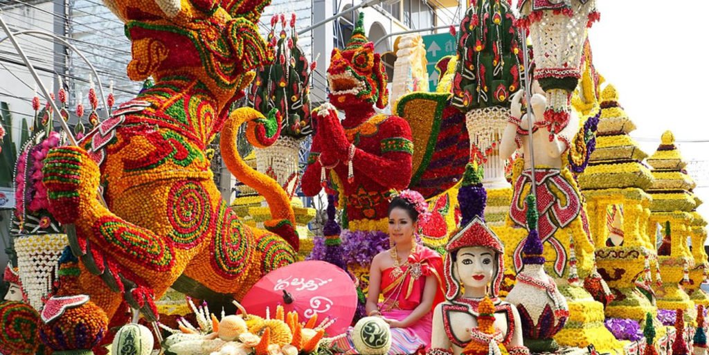 Festival des fleurs de Chiang Mai 2020 une explosion de couleurs