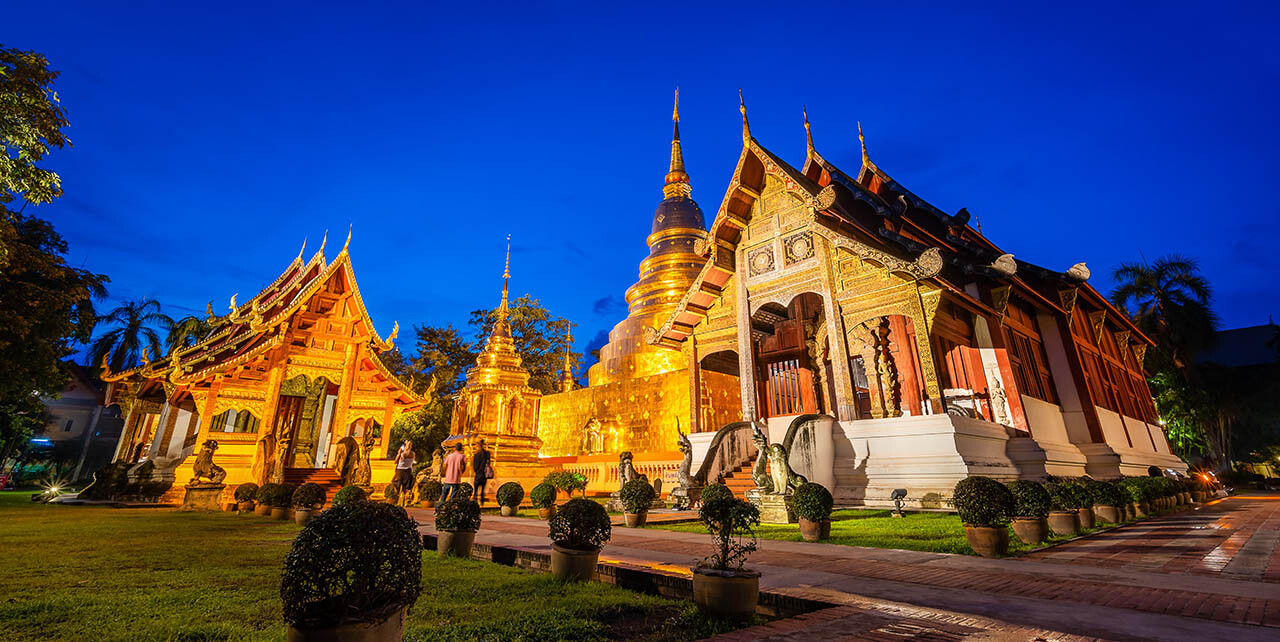 Temple de Wat Phra Singh Chiang Mai